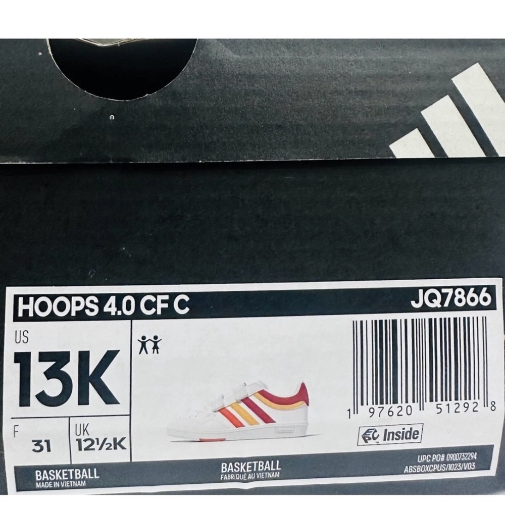 Adidas Kids Sneakers,unisex size 13 .New with box .R14 - Picture 8 of 8
